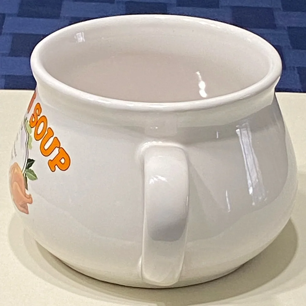 Dat’l Do-It, Inc. Chicken Soup‎ Recipe Ceramic Mug Bowl Cup 14 Oz.